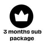 3 Months Subscription Max